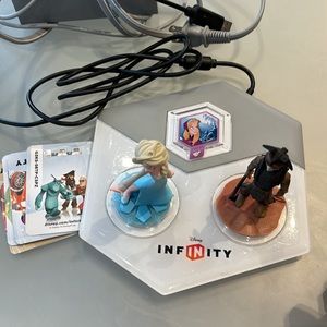 Disney infinity for the Wii. Never used.